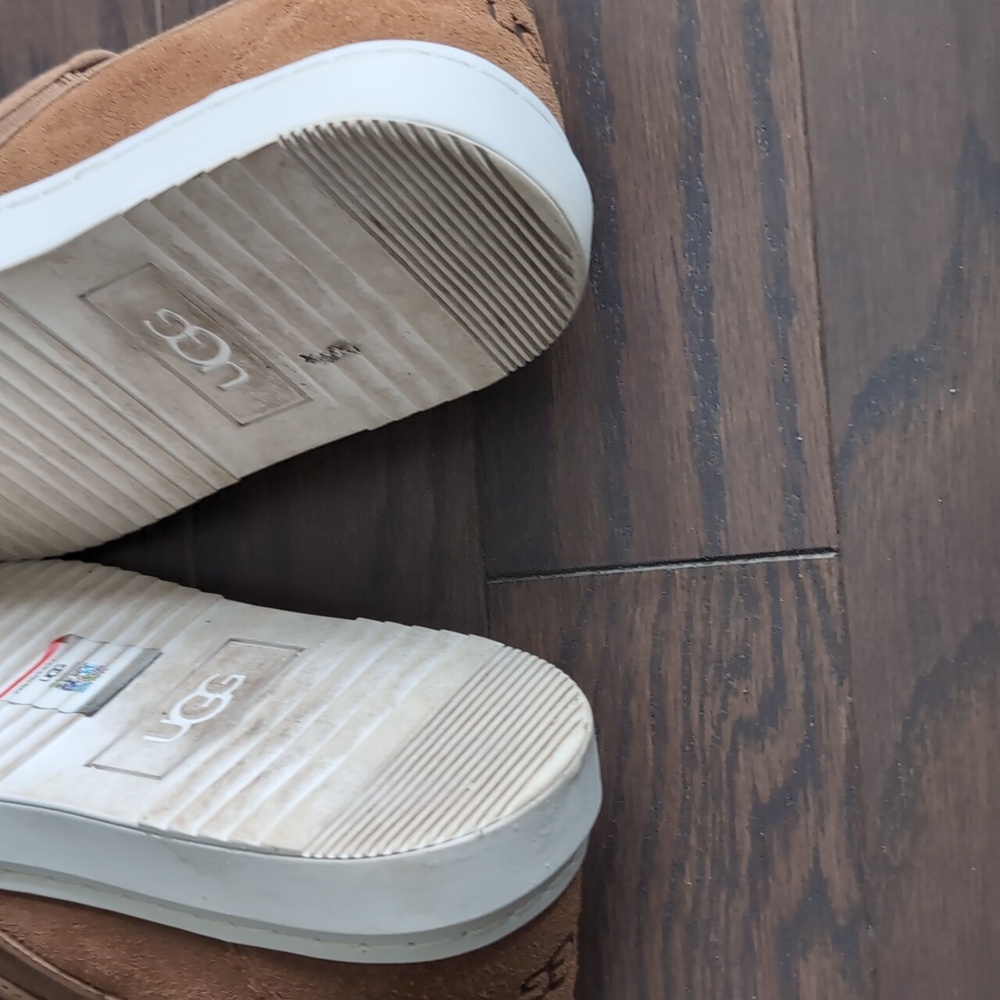 UGG Camel Slip On Sneakers Size 7 - Picture 8 of 11